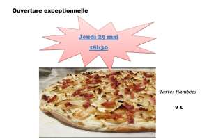 Soirée Tartes flambées